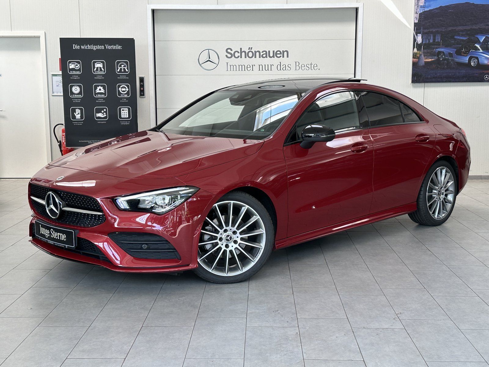 Mercedes-Benz CLA 200 Coupé AMG PANO+AHK+TOTW.+KAMERA+AMBIENTE