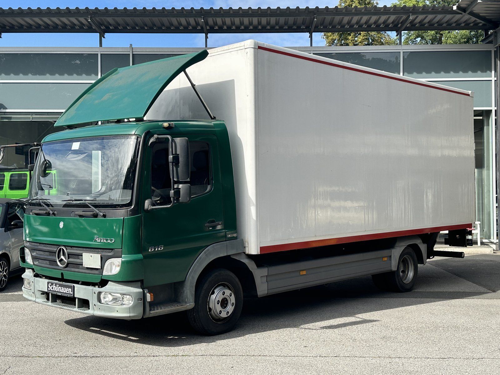 Mercedes-Benz Atego 818 4X2 4220 KLIMA+LBW+HU06/25+2xAHK+DRULU