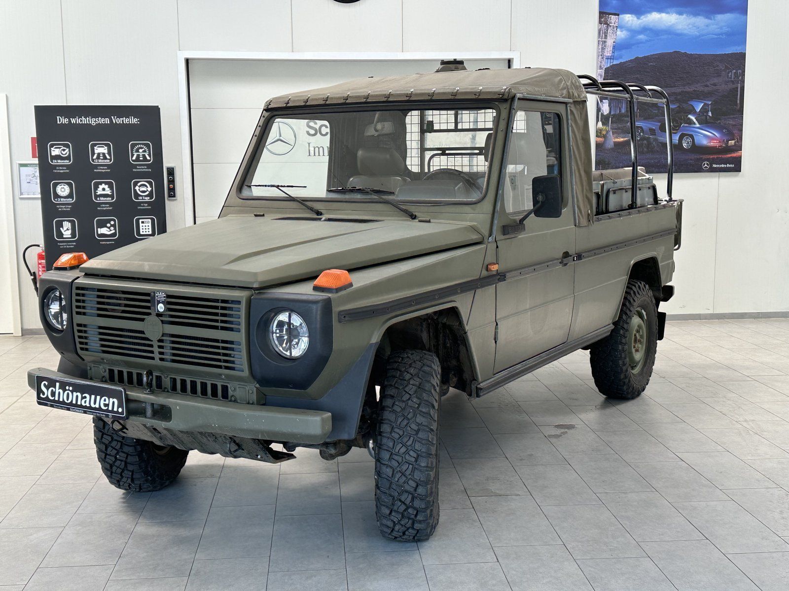 Fahrzeugabbildung Mercedes-Benz Steyr Puch 230 GE CABRIO TÜV NEU AUTOMATIK