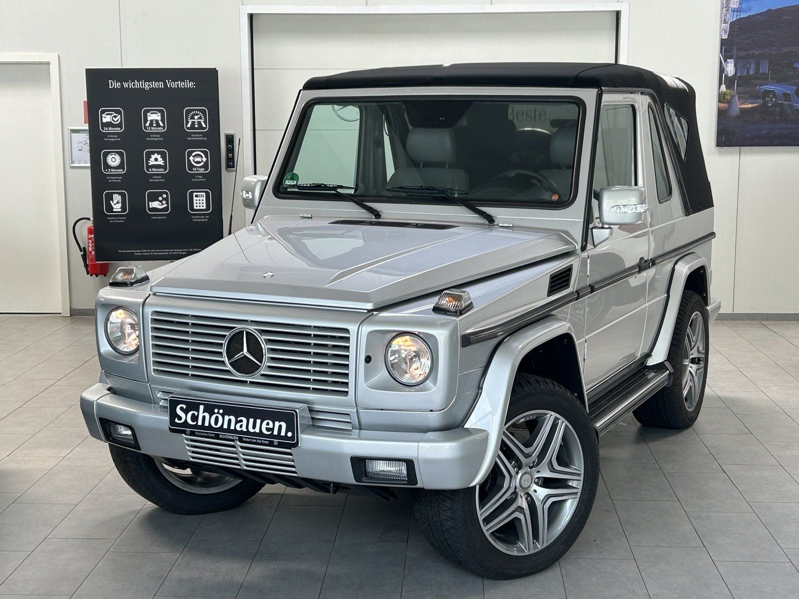 Mercedes-Benz G 400 CDI Cabrio KAMERA+NAVI+CARPLAY+TOP ZUSTAND