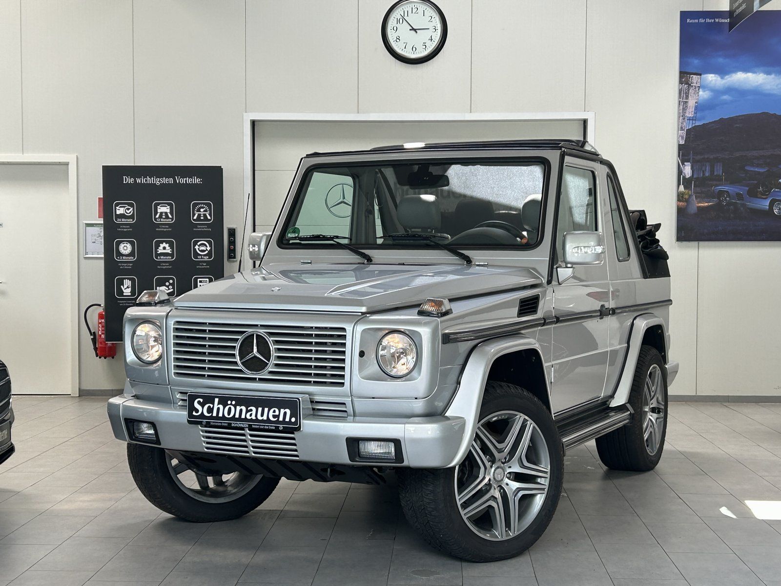 Fahrzeugabbildung Mercedes-Benz G 400 CDI Cabrio KAMERA+NAVI+CARPLAY+TOP ZUSTAND