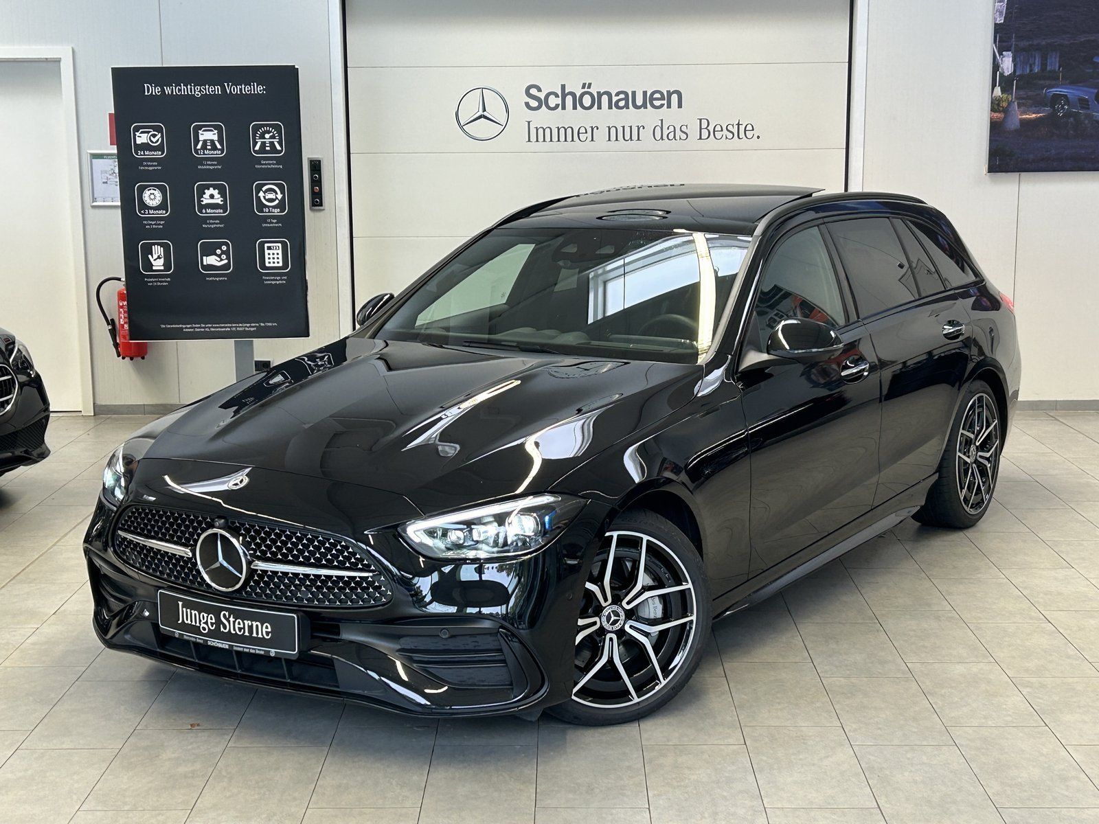 Fahrzeugabbildung Mercedes-Benz C 300d T AMG+PANO+HUD+BURM+MEMORY+360°+NIGHT+FAP