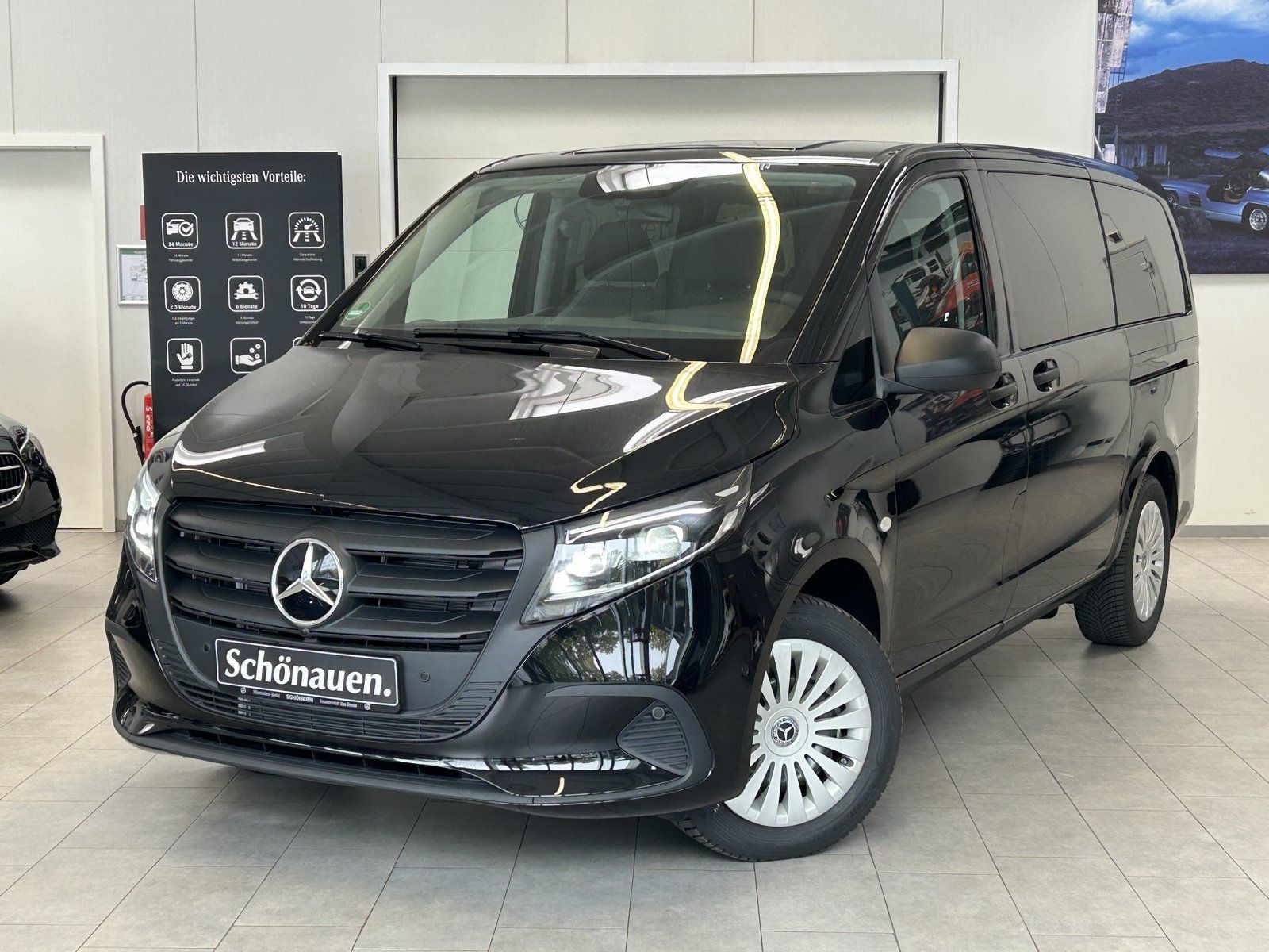 Mercedes-Benz Vito Tourer PRO 114 MOPF+MBUX+SHZ+9 Sitze+DISTRO