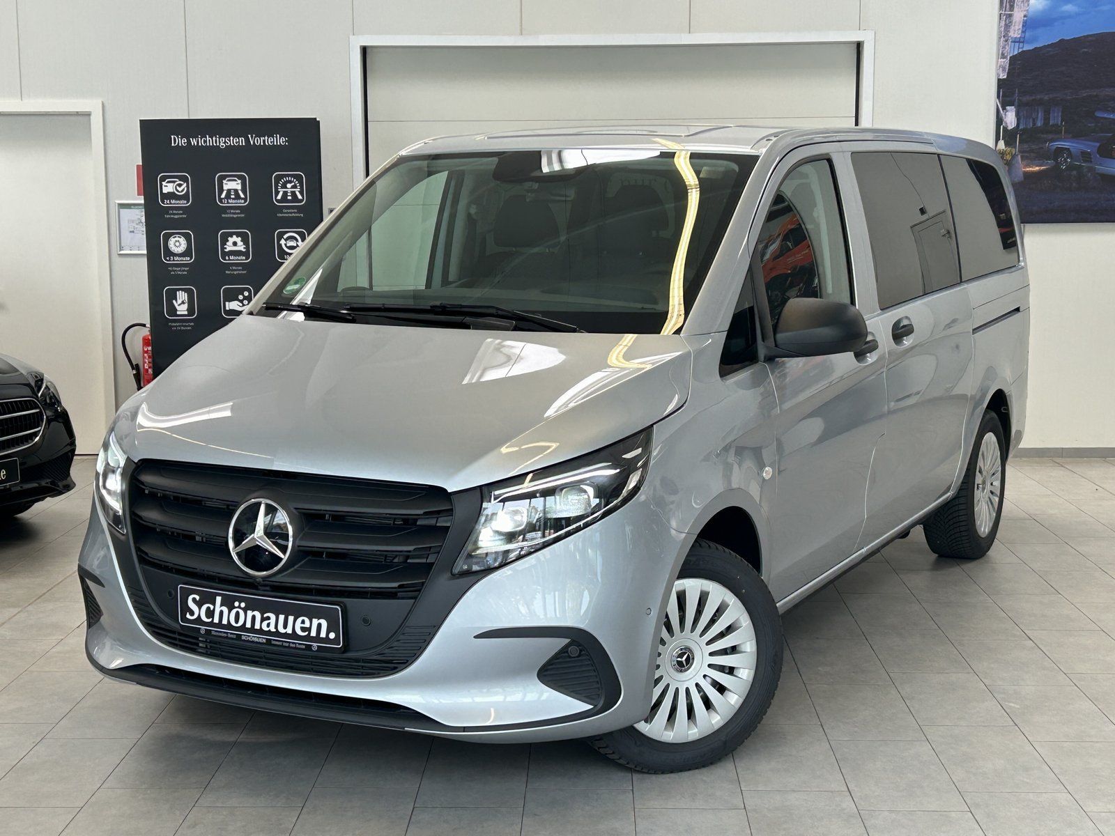 Mercedes-Benz Vito Tourer PRO 114 MOPF+MBUX+SHZ+9 Sitze+DISTRO