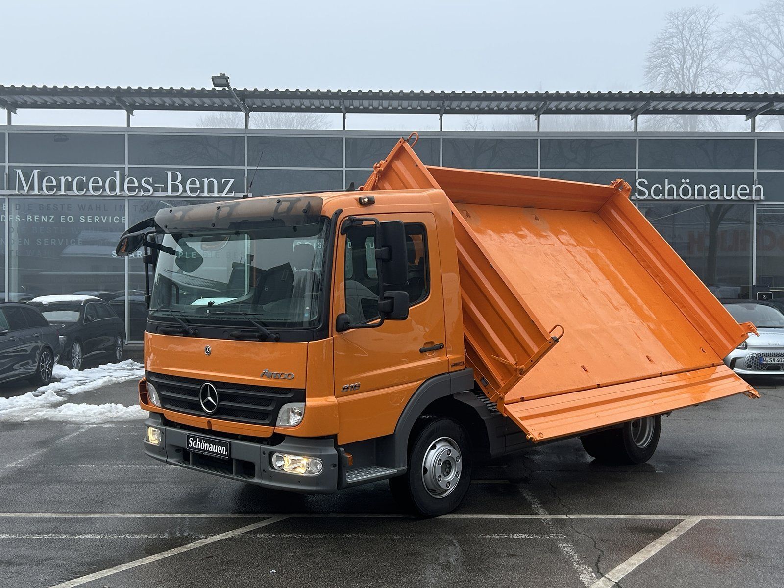 Mercedes-Benz Atego 816 TOP ZUSTAND Meiller Drei-Seiten-Kipper