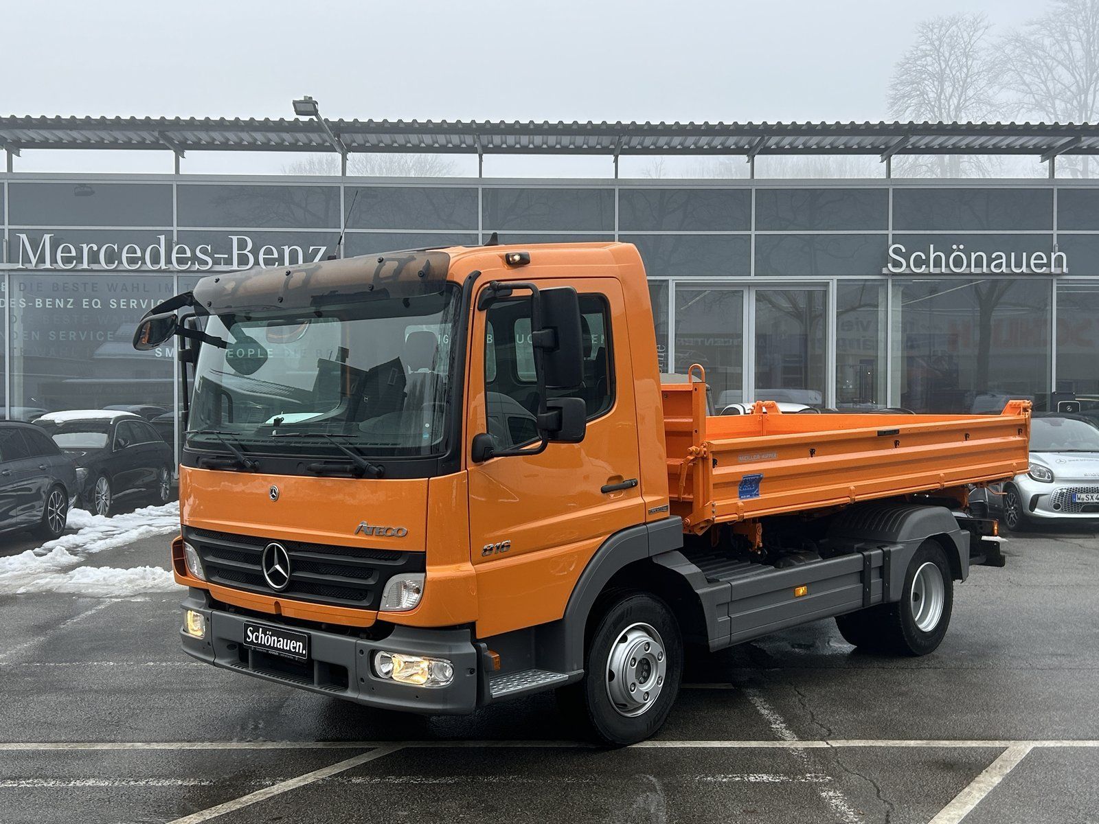 Fahrzeugabbildung Mercedes-Benz Atego 816 TOP ZUSTAND Meiller Drei-Seiten-Kipper