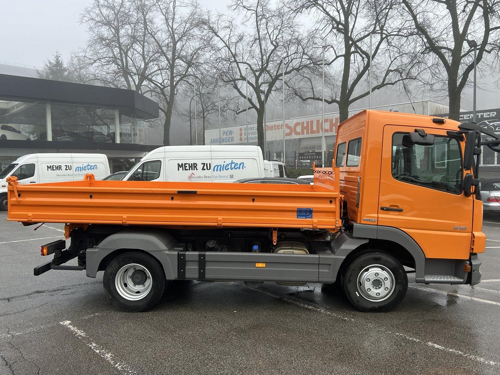 Fahrzeugabbildung Mercedes-Benz Atego 816 TOP ZUSTAND Meiller Drei-Seiten-Kipper