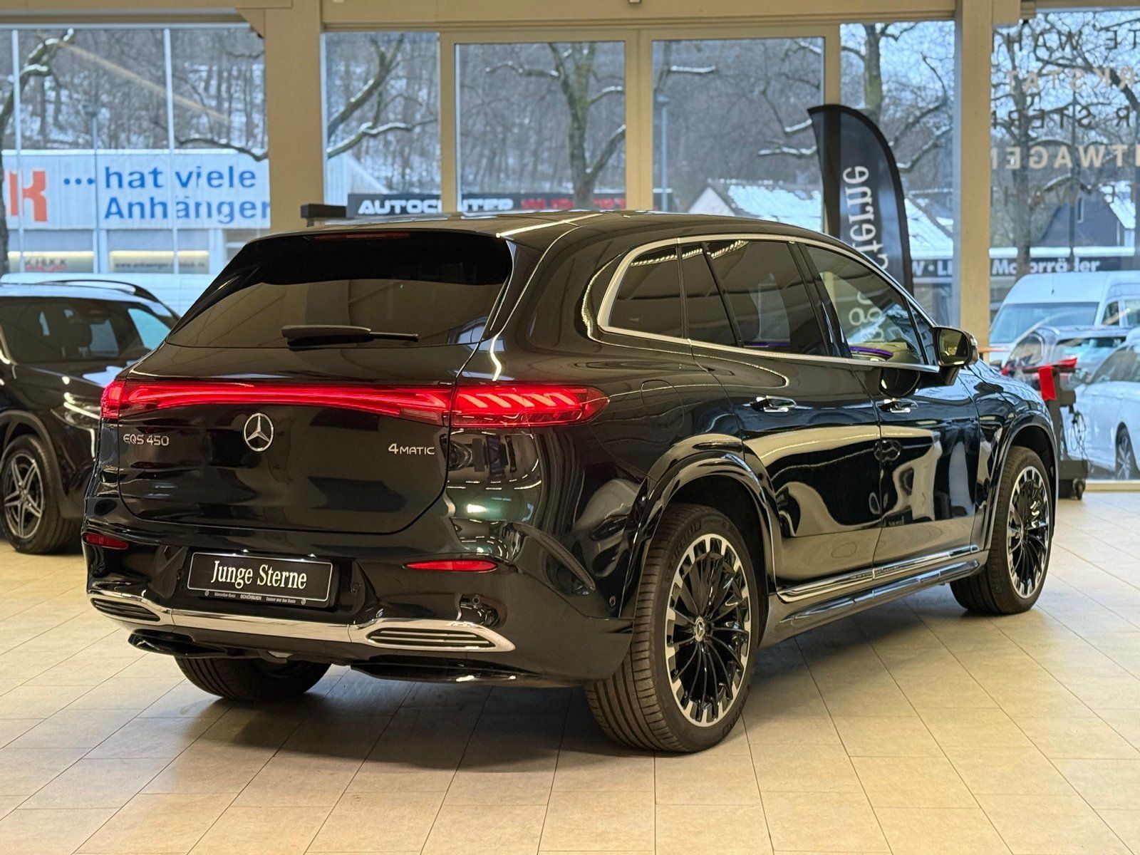 Fahrzeugabbildung Mercedes-Benz EQS 450 4M AMG NAPPA+HUD+PANO+DISTR+BURM+AHK