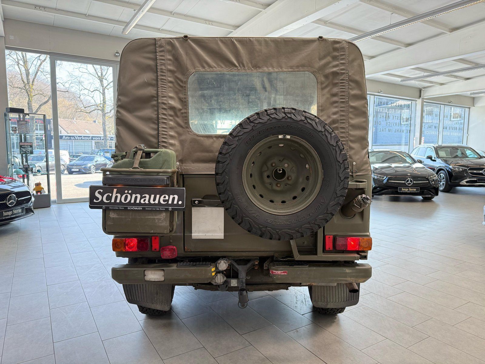 Fahrzeugabbildung Mercedes-Benz Steyr-Daimler-Puch 230 GE CABRIO+TÜV NEU+AUTOM.