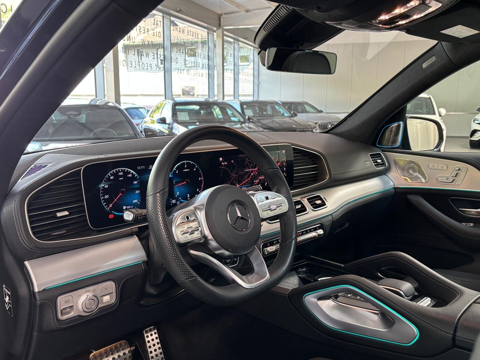 Fahrzeugabbildung Mercedes-Benz GLE 400 d 4M AMG+BURM.HIGH+PANO+AIRMAT+AHK+DISTR