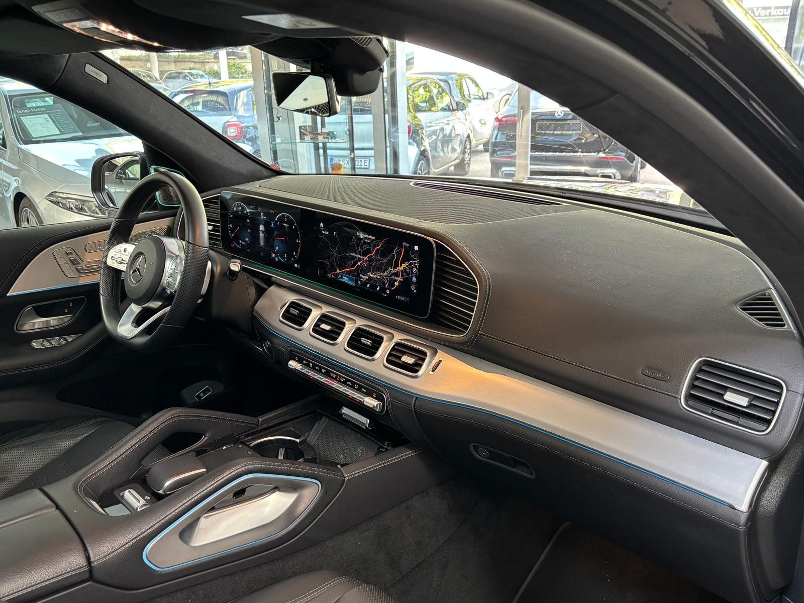 Fahrzeugabbildung Mercedes-Benz GLE 400 d 4M AMG+BURM.HIGH+PANO+AIRMAT+AHK+DISTR