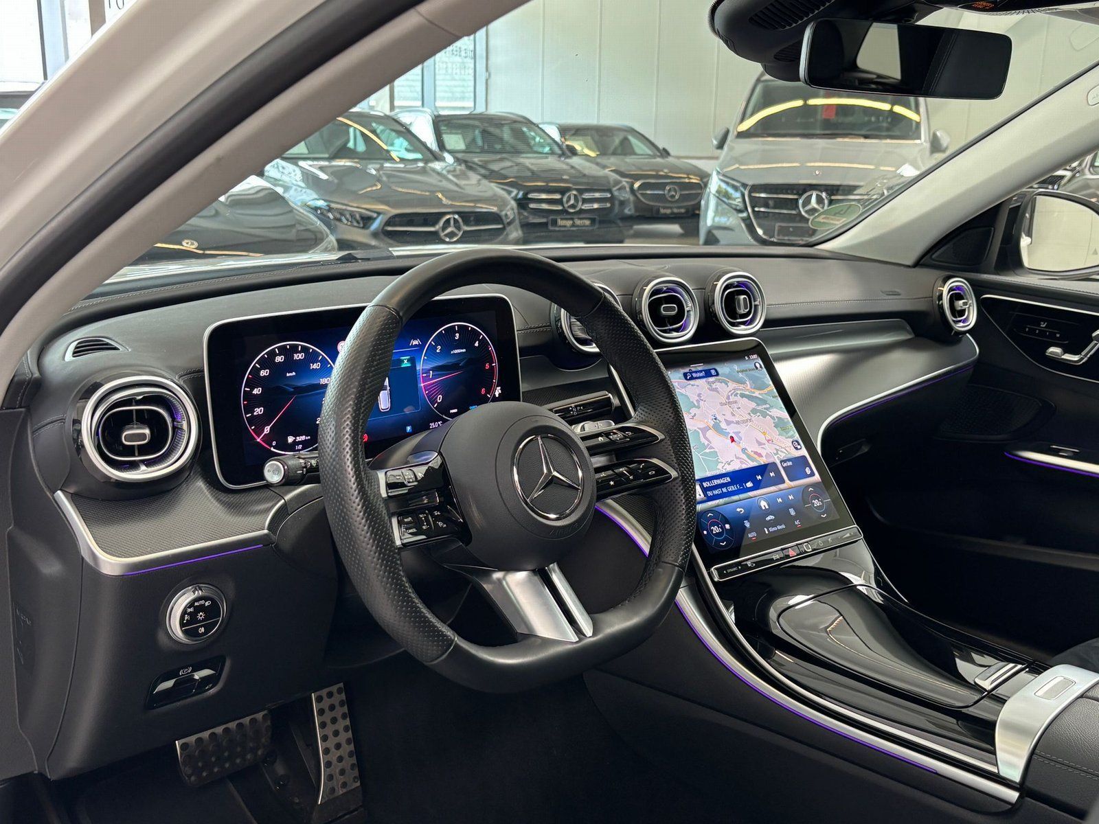 Fahrzeugabbildung Mercedes-Benz C 200d T AMG PANO+AHK+MEMORY+NIGHT+KAMERA+TOTW.