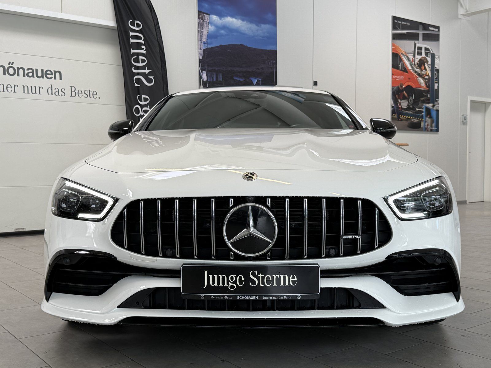 Fahrzeugabbildung Mercedes-Benz GT 43 4M+ MBEAM+BURMES+NIGHT+SHD+KAMERA+20"+EDW
