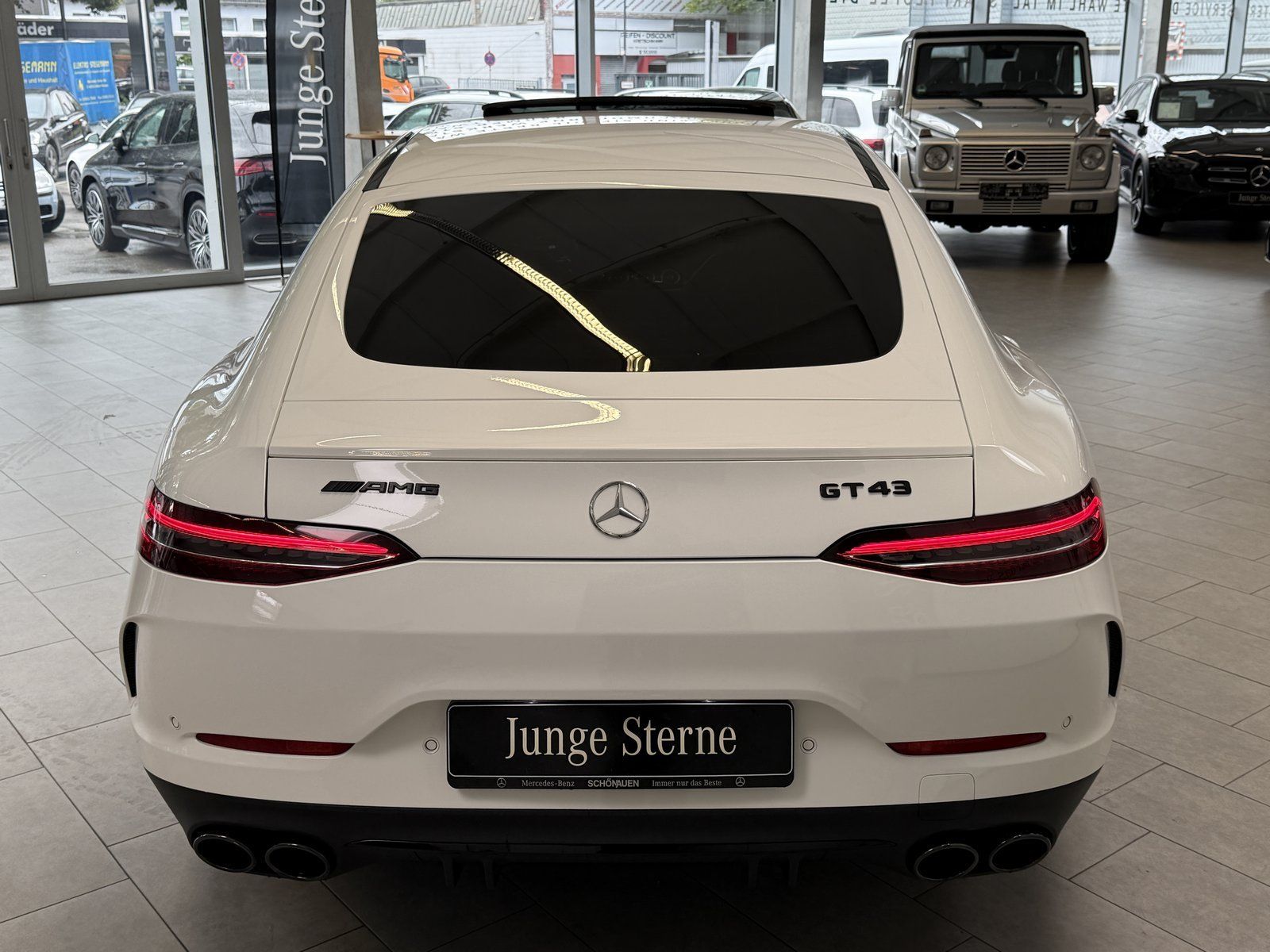 Fahrzeugabbildung Mercedes-Benz GT 43 4M+ MBEAM+BURMES+NIGHT+SHD+KAMERA+20"+EDW