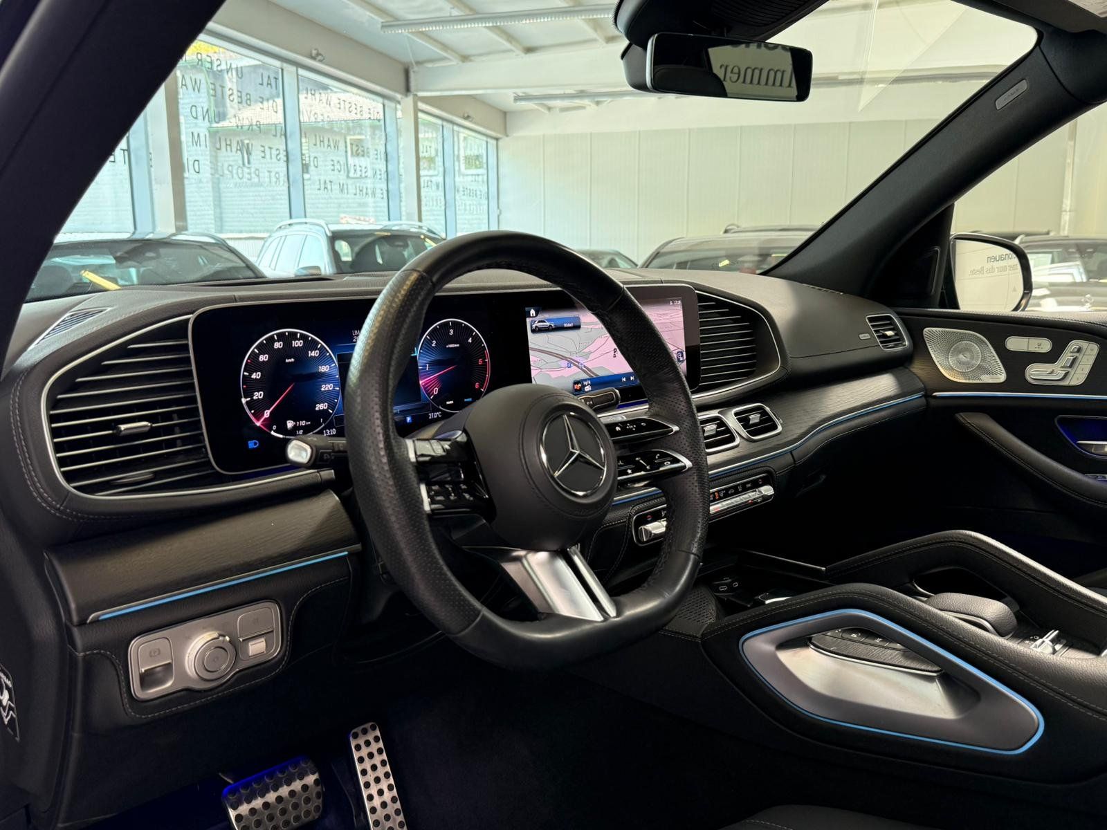 Fahrzeugabbildung Mercedes-Benz GLE 450d 4M AMG+MBEAM+PANO+HUD+DISTR+BURMES+360°