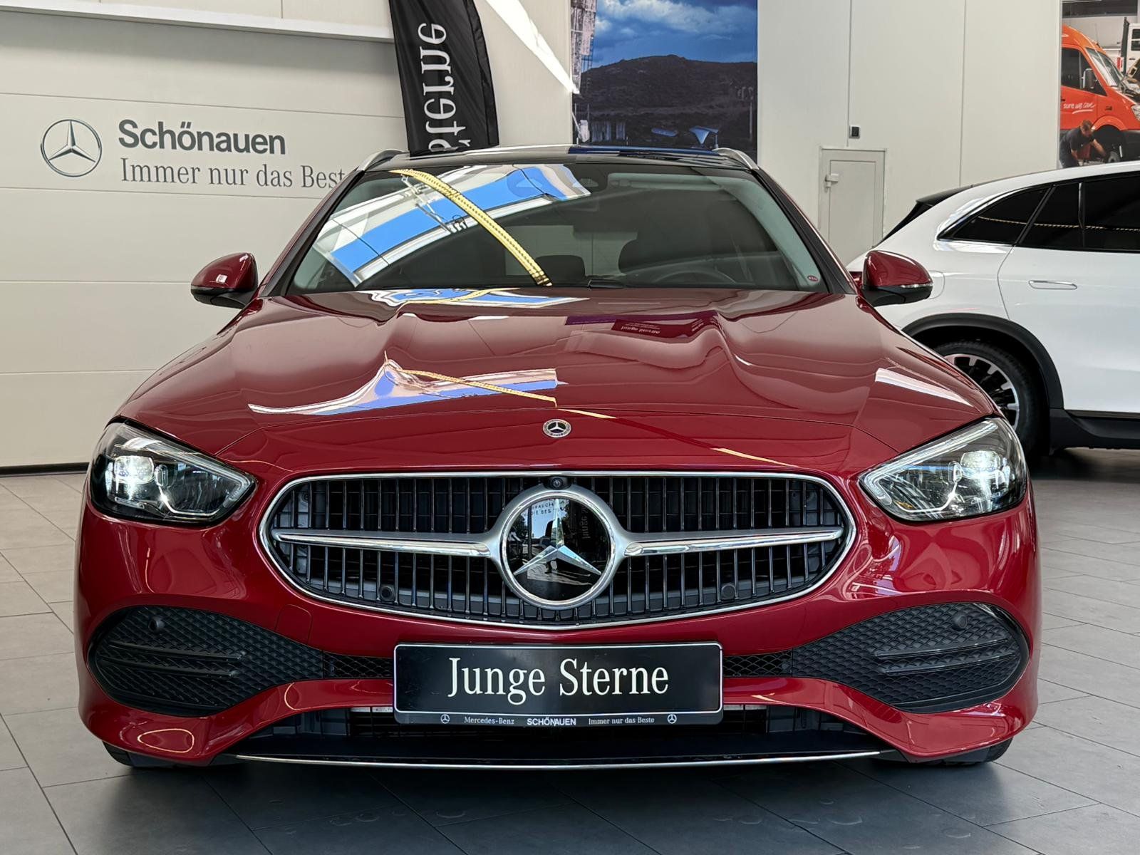 Fahrzeugabbildung Mercedes-Benz C 180 T FAP++STDHZ+HUD+BURMEST+PANO+360°+AHK