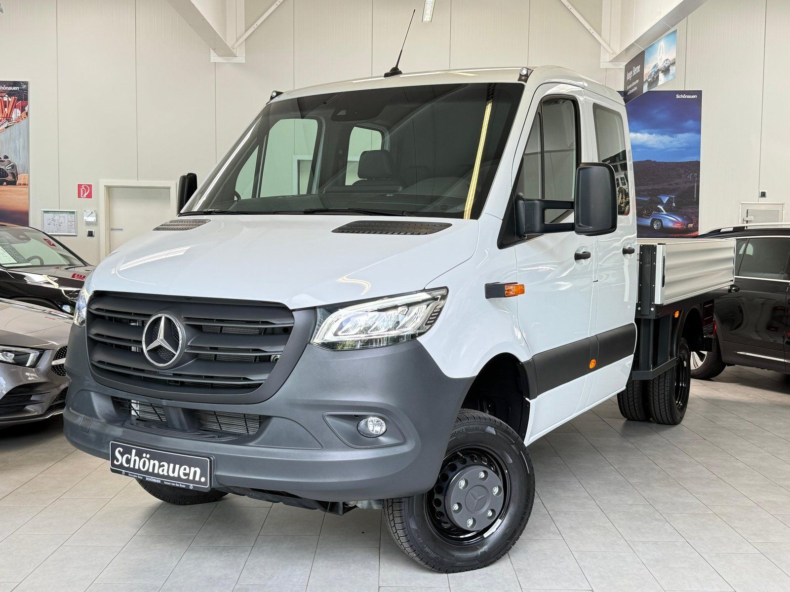 Mercedes-Benz Sprinter 519 DOKA Standard 4x4 MBUX10,25"+AHK3,5