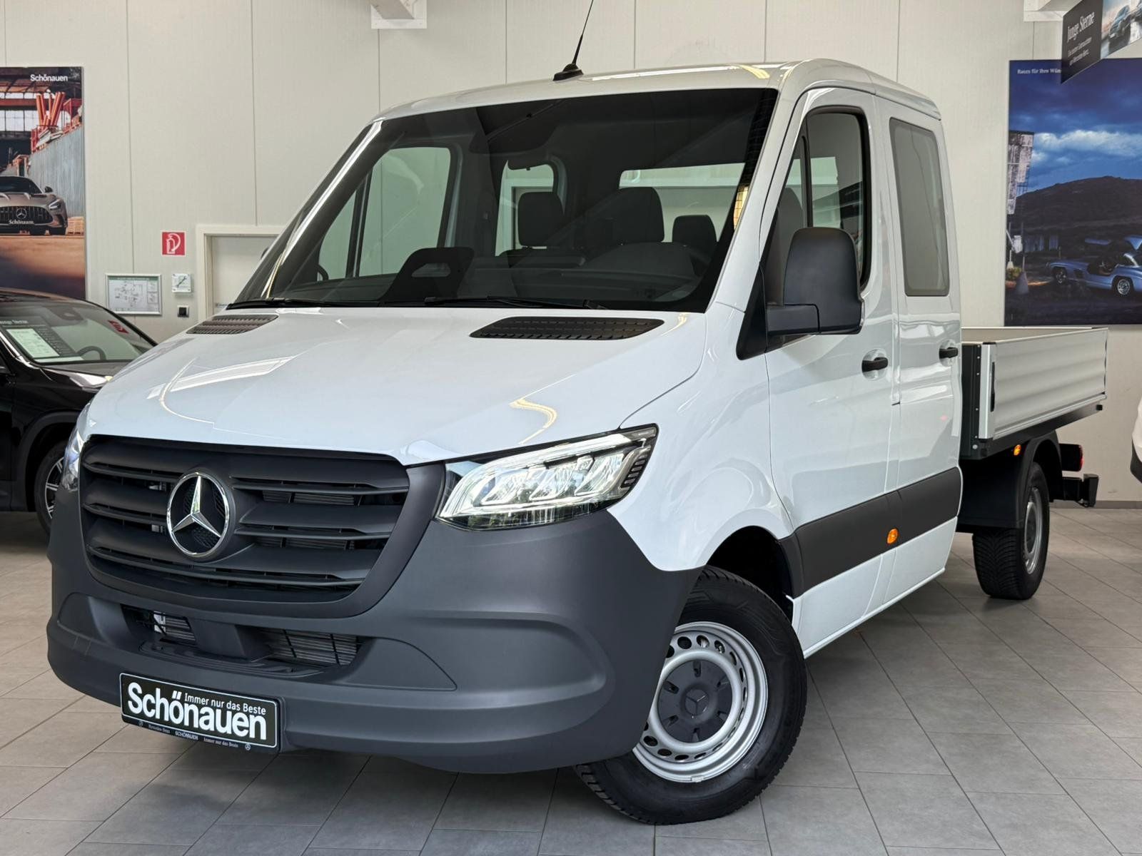 Mercedes-Benz Sprinter 319 PRO 3665 Pritsche AHK+LED+CARPLAY