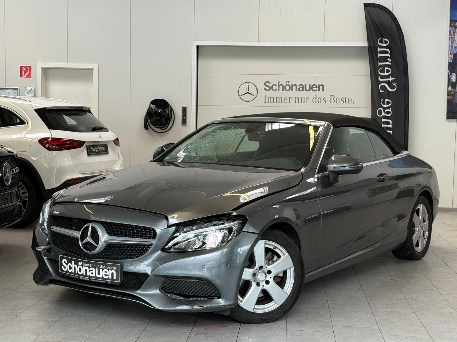 Mercedes-Benz C 220 d Cabrio | Unfallfahrzeug nur an Gewerbe!