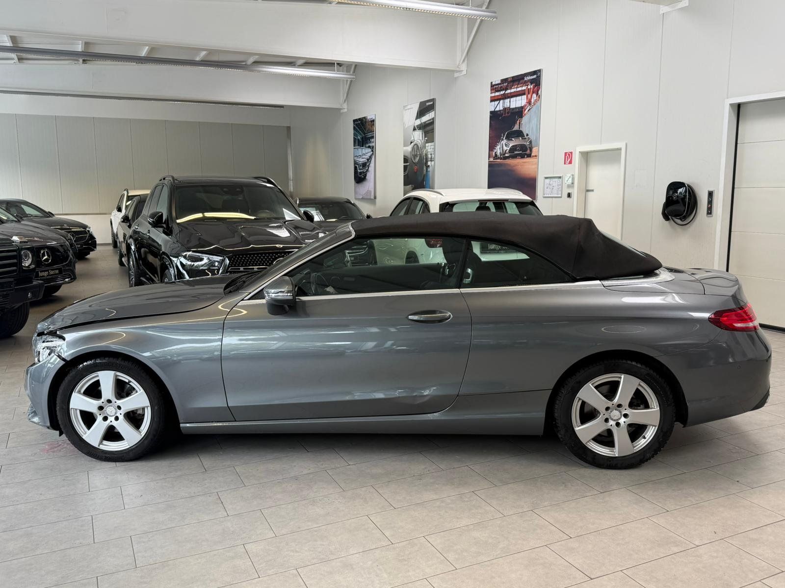 Fahrzeugabbildung Mercedes-Benz C 220 d Cabrio | Unfallfahrzeug nur an Gewerbe!