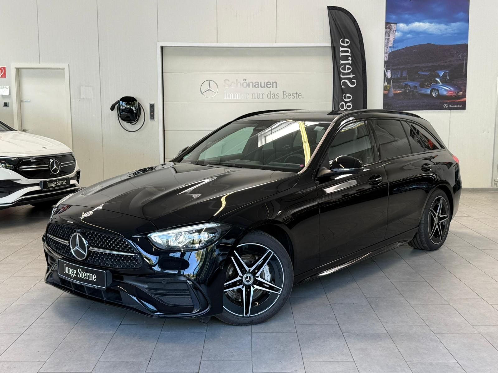 Mercedes-Benz C 220d T AMG+DISTR+NIGHT+360°+MEMORY+AHK+TOTW