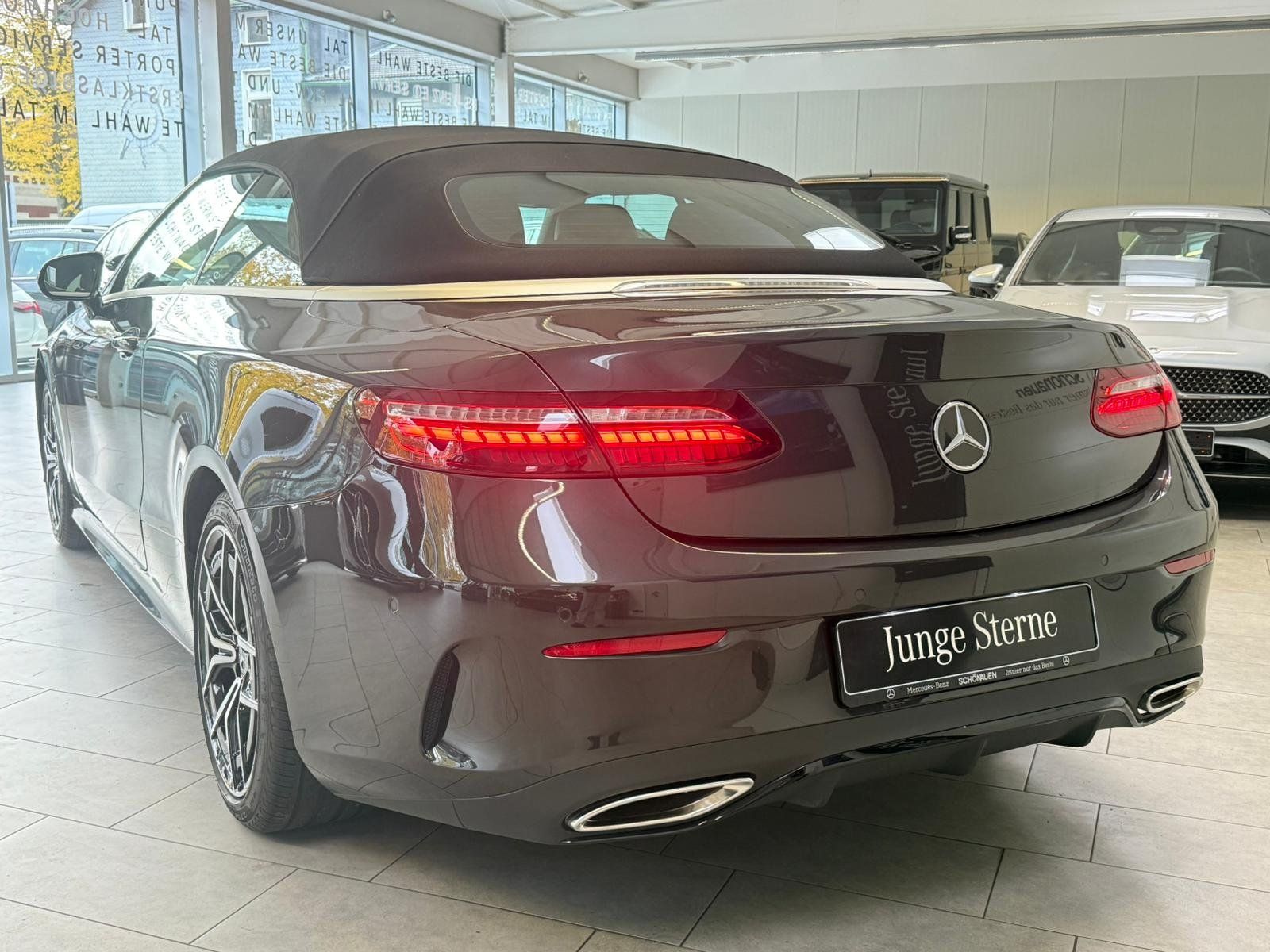 Fahrzeugabbildung Mercedes-Benz E 200 Cabrio AMG+DISTR+MEMORY+NIGHT+BURMES+360°