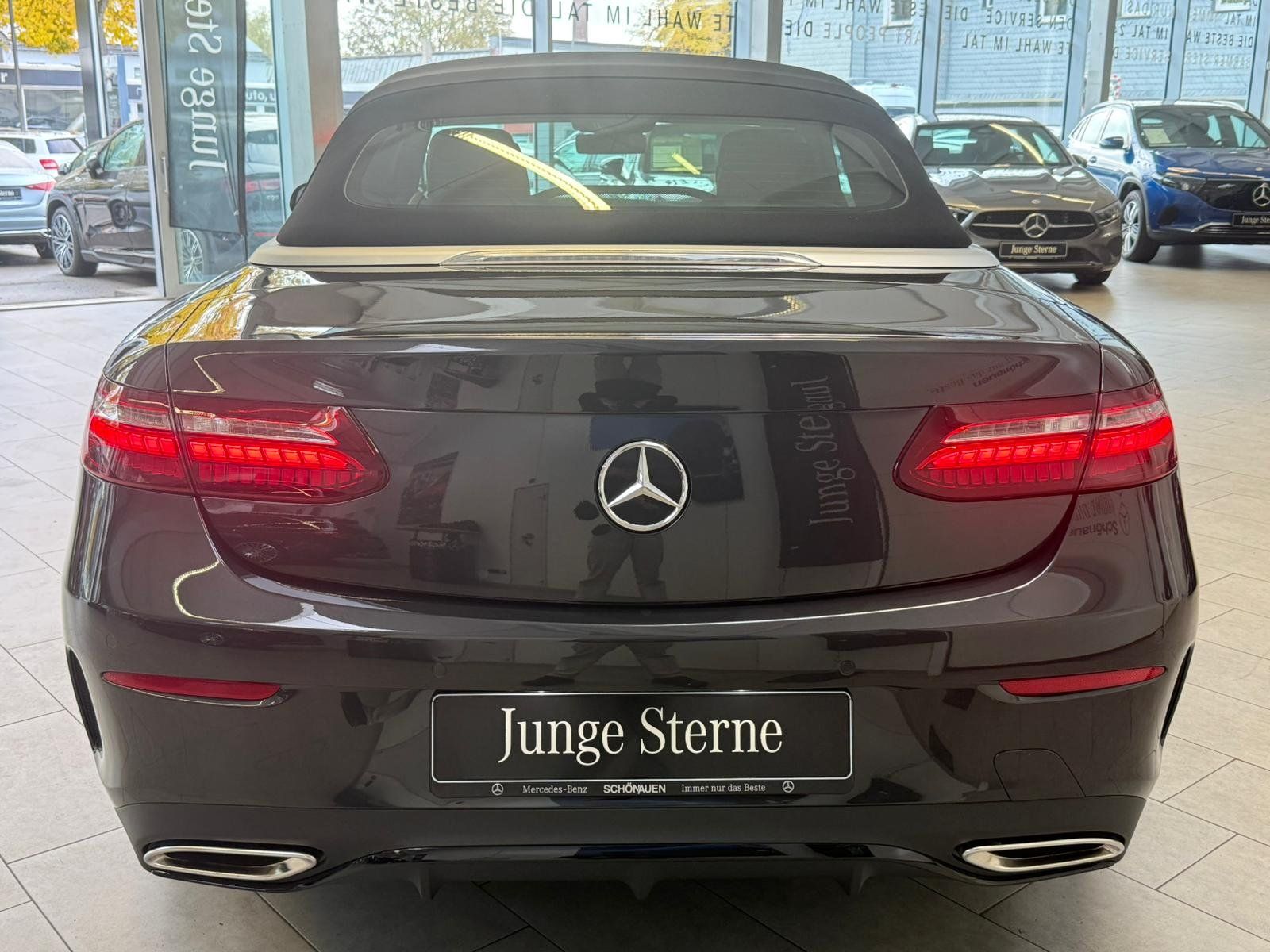 Fahrzeugabbildung Mercedes-Benz E 200 Cabrio AMG+DISTR+MEMORY+NIGHT+BURMES+360°