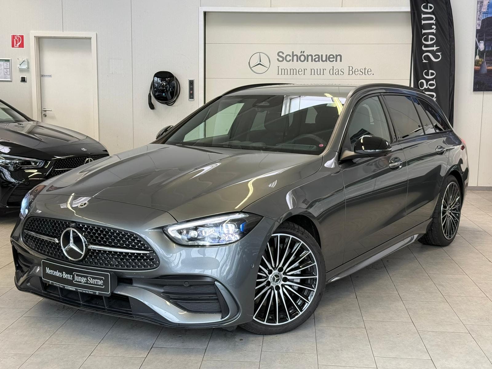 Mercedes-Benz C 300 d T AMG+DISTR+STDHZ+HUD+BURM+AHK+360+NIGHT