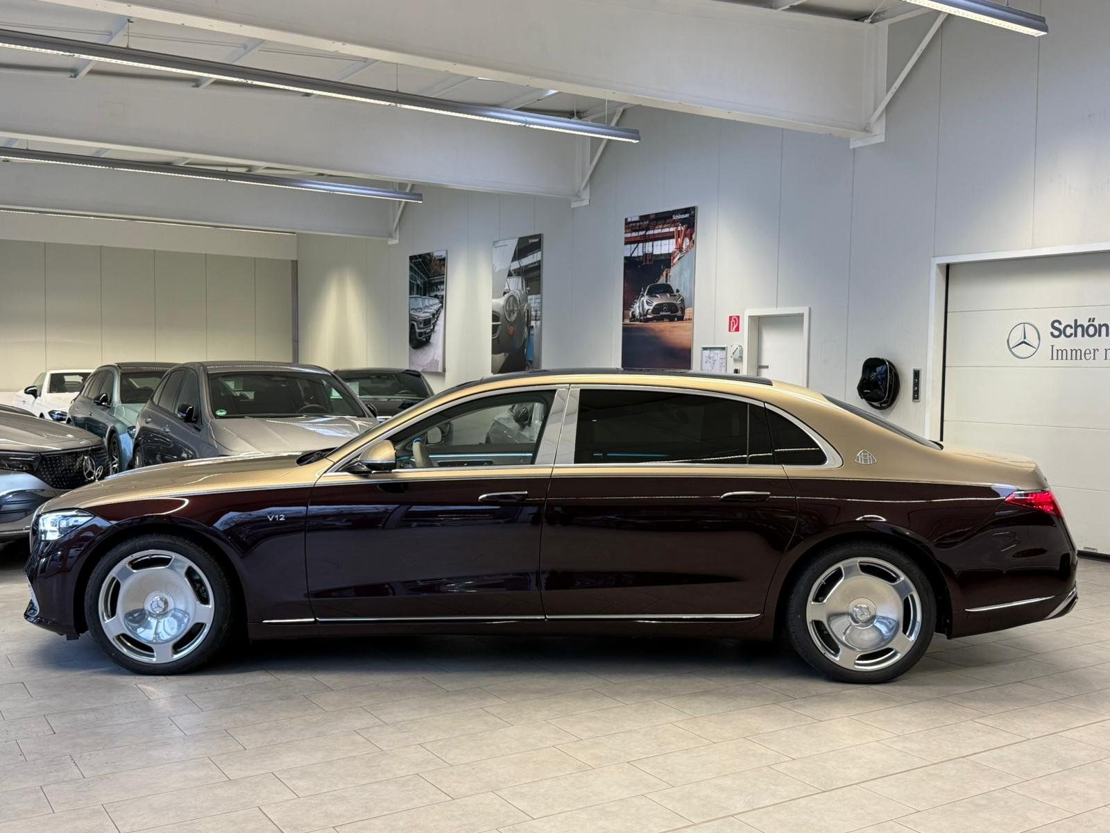 Fahrzeugabbildung Mercedes-Benz S 680 Maybach TWO TONE RED GOLD+4 SEAT+BURM. 4D
