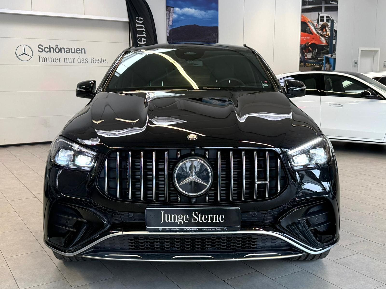 Fahrzeugabbildung Mercedes-Benz GLE 53 4M+ Coupé PANO+HUD+STDHZ+BURMES+AHK+MBEAM