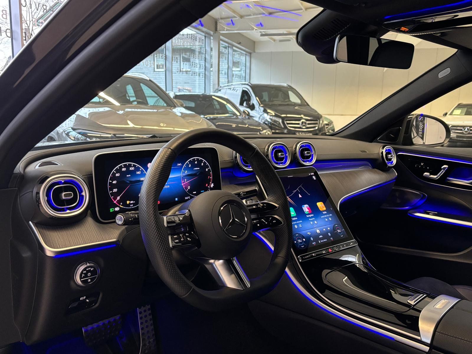 Fahrzeugabbildung Mercedes-Benz C 200 T AMG+DISTR+BURM+AHK+MEMORY+NIGHT+360°+EDW