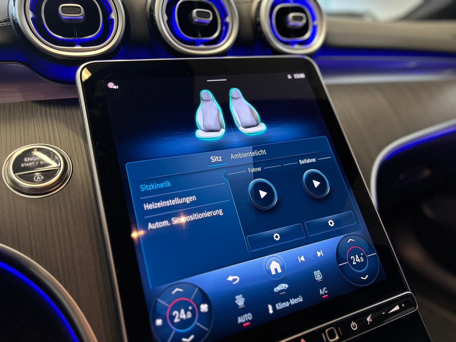 Fahrzeugabbildung Mercedes-Benz C 200 T AMG+DISTR+BURM+AHK+MEMORY+NIGHT+360°+EDW