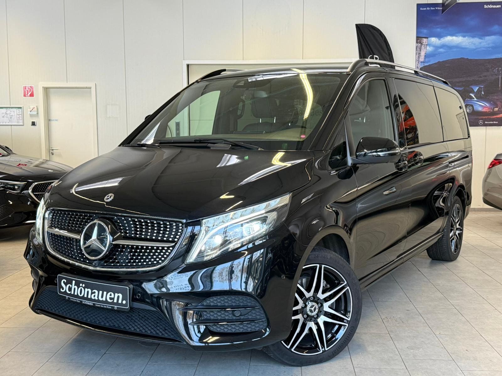 Mercedes-Benz V 300d 4M Lang AMG+NAPPA+AIRMATIC+STDHZ+PANO+AHK