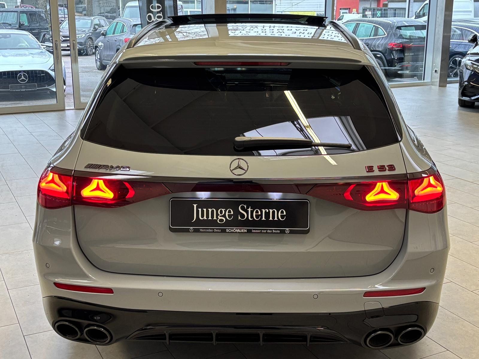 Fahrzeugabbildung Mercedes-Benz E 53 4M+ T DRIVERS+BURM4D+HUD+PANO+DISTR+AHK+360