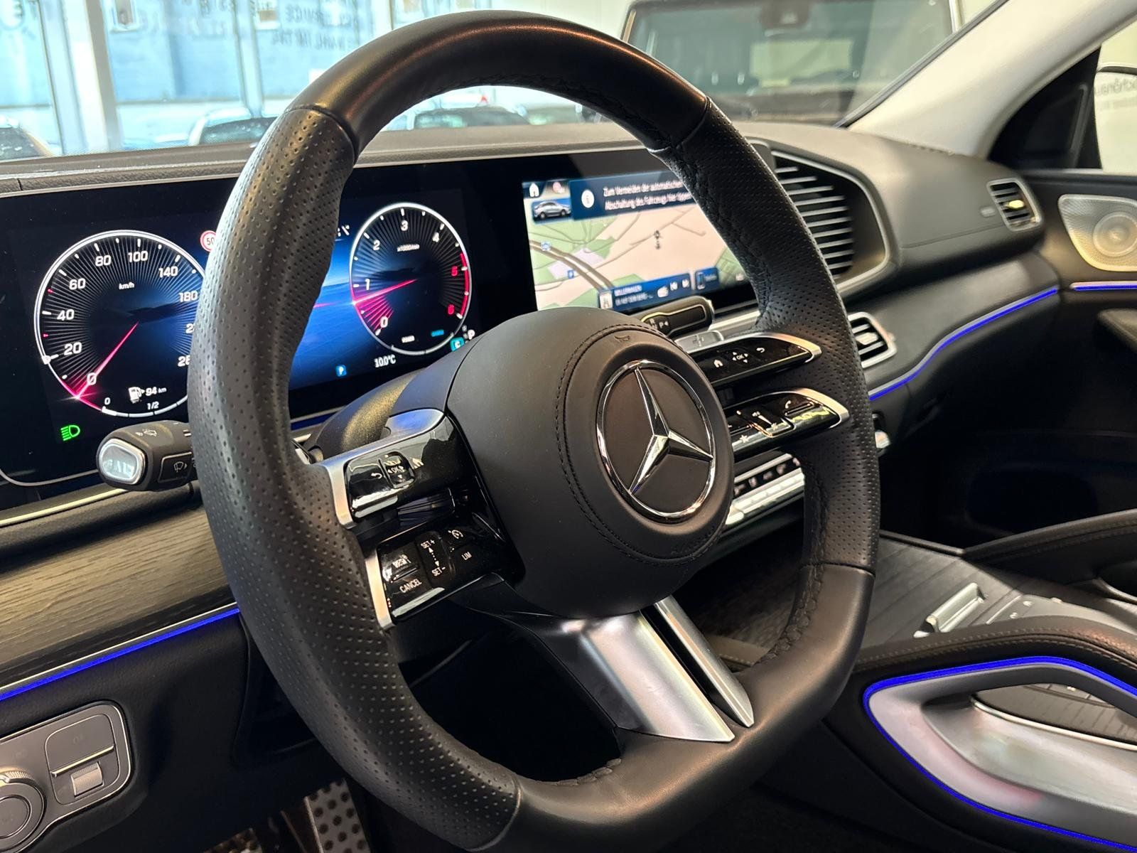 Fahrzeugabbildung Mercedes-Benz GLE 450d 4M Coupé AMG+AIRMATIC+PANO+HUD+AHK+BURM