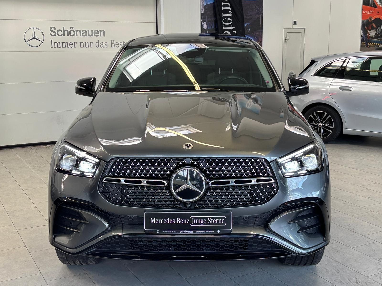 Fahrzeugabbildung Mercedes-Benz GLE 450d 4M Coupé AMG+AIRMATIC+PANO+HUD+AHK+BURM