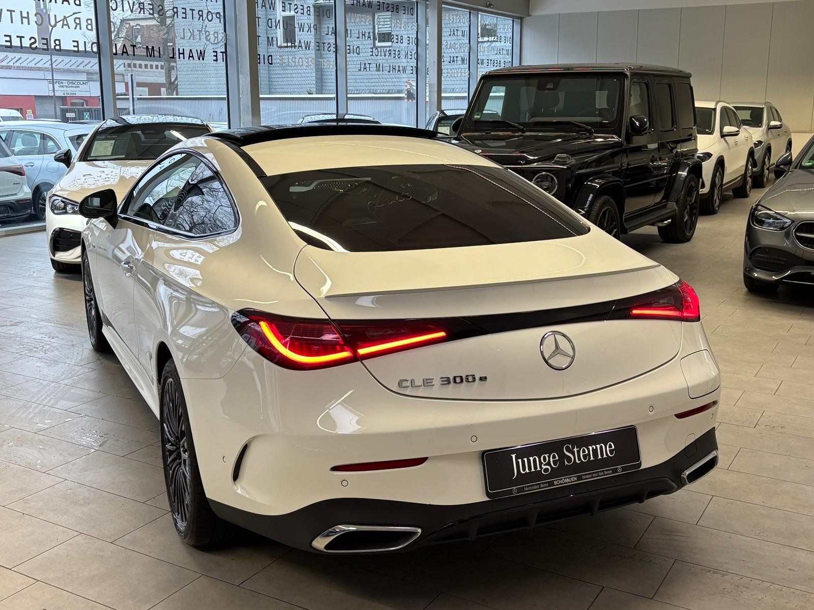 Fahrzeugabbildung Mercedes-Benz CLE 300e AMG+PANO+BURMES+DISTR+NIGHT+MEMORY+360°