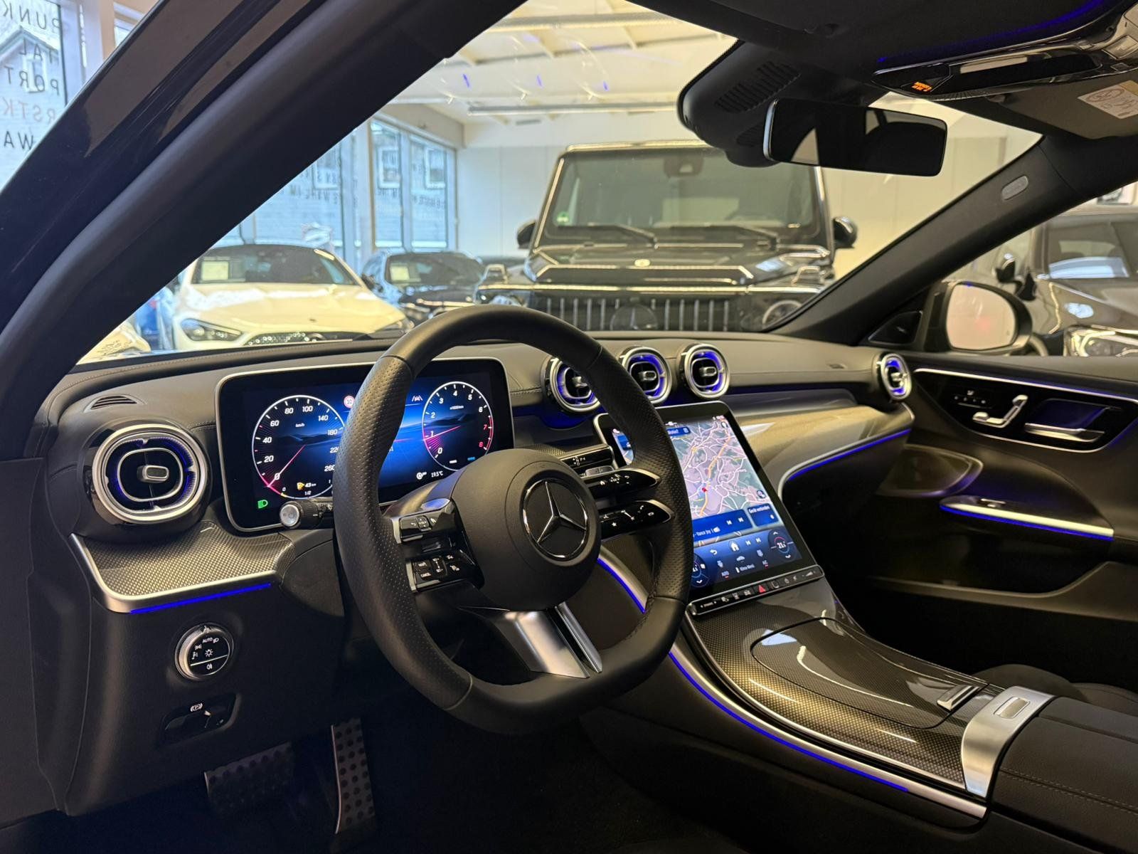 Fahrzeugabbildung Mercedes-Benz C 200 T AMG BURMESTER+STDHZ+KEYLESS+NIGHT+WINTER