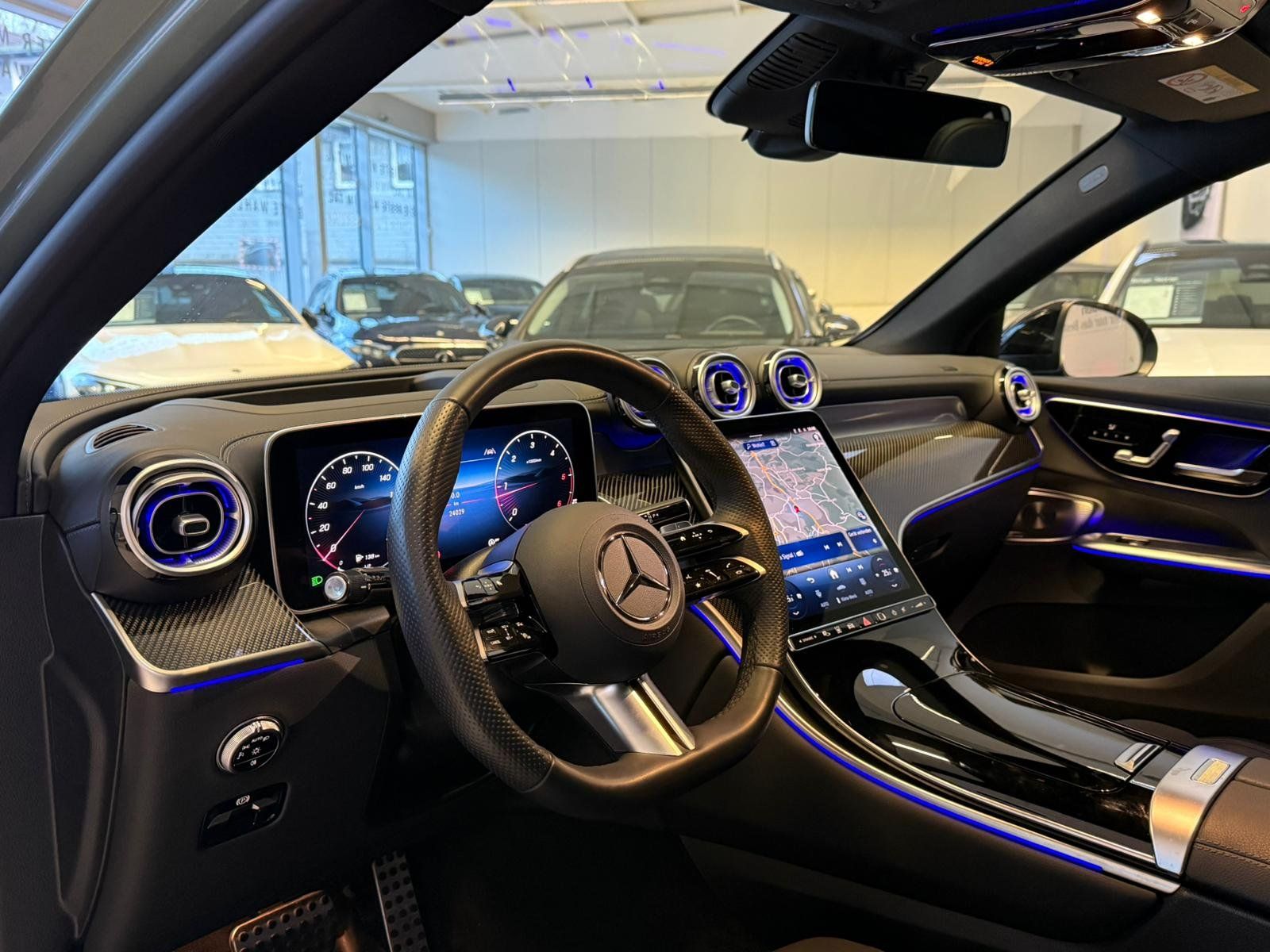 Fahrzeugabbildung Mercedes-Benz GLC 300 d 4M Coupé AMG PANO+BURM+MEMO+AHK+HUD
