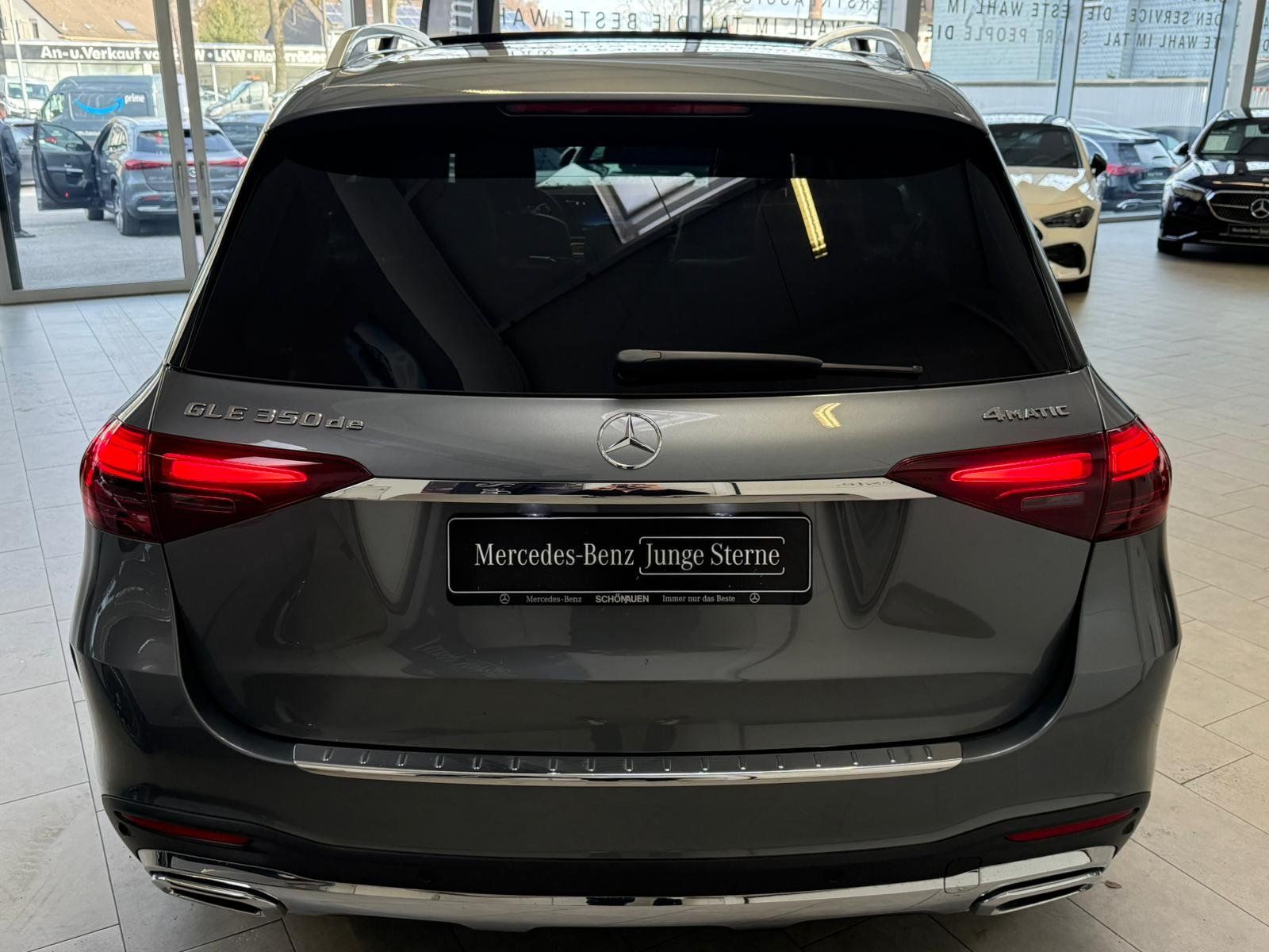 Fahrzeugabbildung Mercedes-Benz GLE 350de 4M AMG+AIRMATIC+DISTR+AHK+PANO+HUD+360