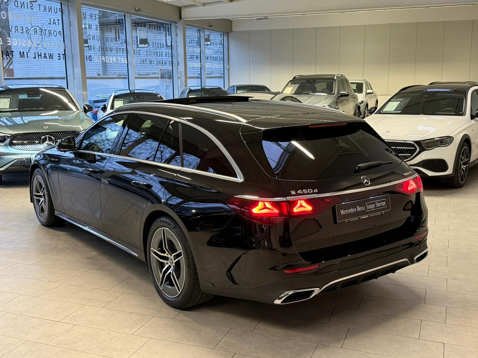 Fahrzeugabbildung Mercedes-Benz E 450 d 4M T AMG PANO+LEDER+AHK+SIDEBAGSF+DIGITA