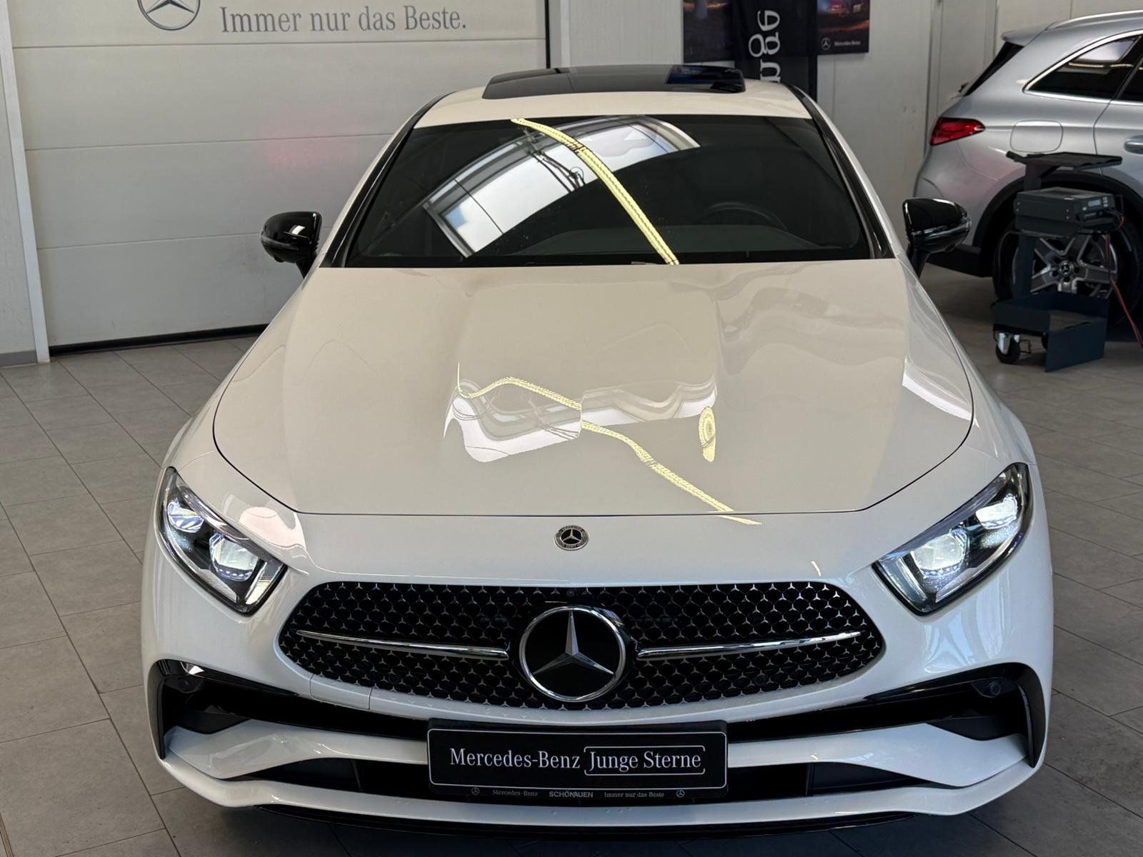 Fahrzeugabbildung Mercedes-Benz CLS 400 d 4M AMG DISTR+BURM+NIGHT+SHD+MBEAM+FAP
