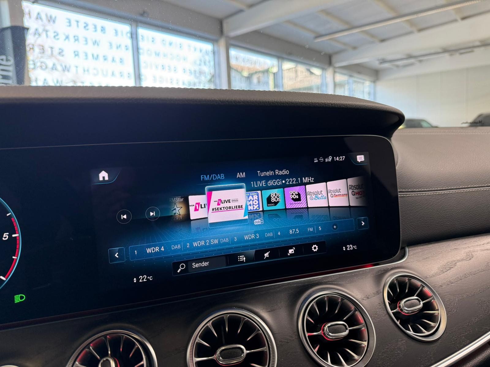 Fahrzeugabbildung Mercedes-Benz CLS 400 d 4M AMG DISTR+BURM+NIGHT+SHD+MBEAM+FAP