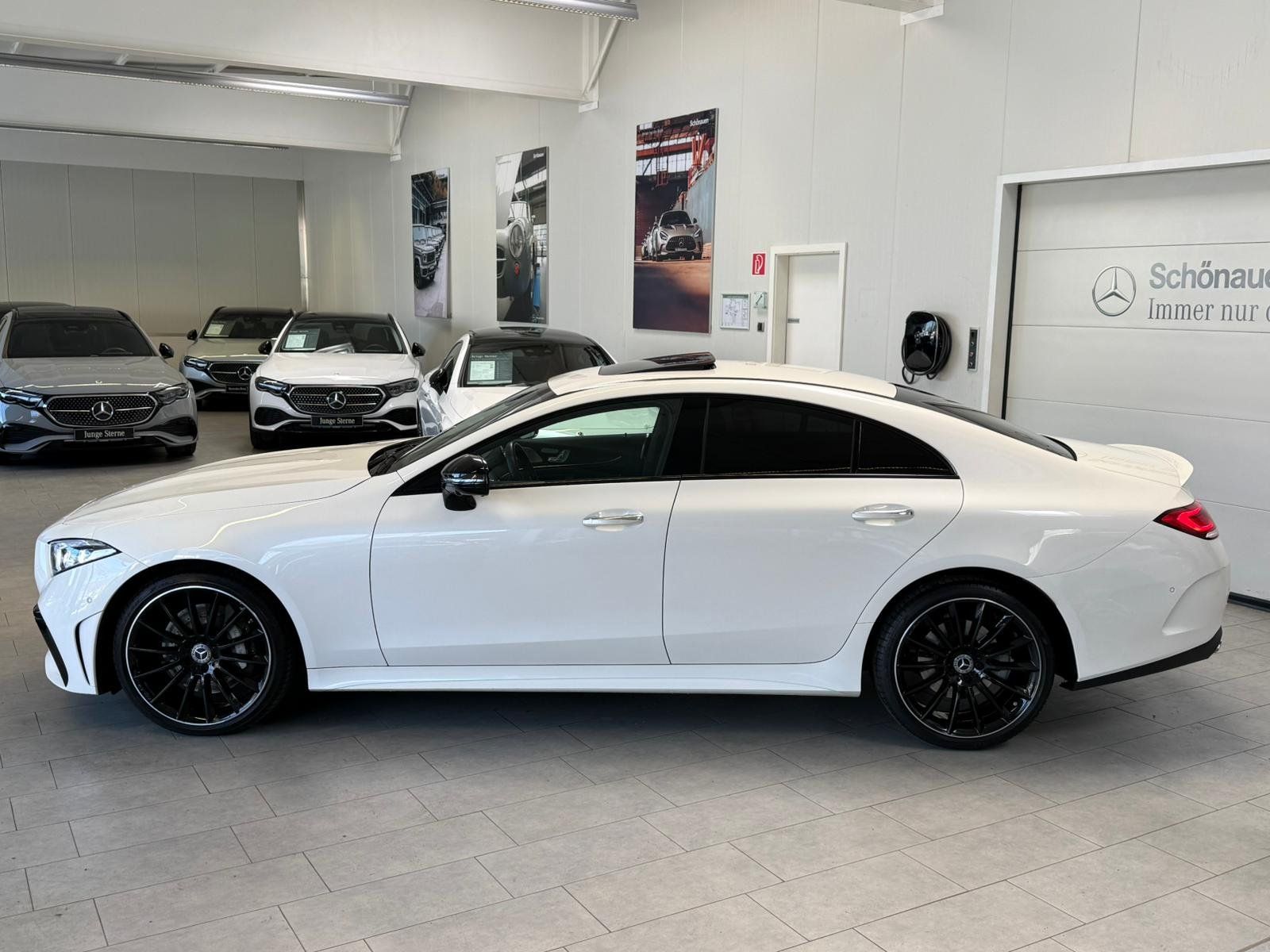 Fahrzeugabbildung Mercedes-Benz CLS 400 d 4M AMG DISTR+BURM+NIGHT+SHD+MBEAM+FAP