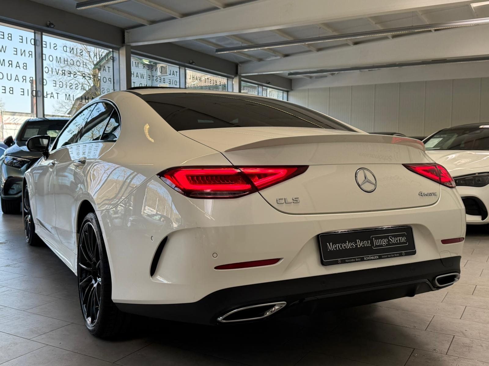 Fahrzeugabbildung Mercedes-Benz CLS 400 d 4M AMG DISTR+BURM+NIGHT+SHD+MBEAM+FAP