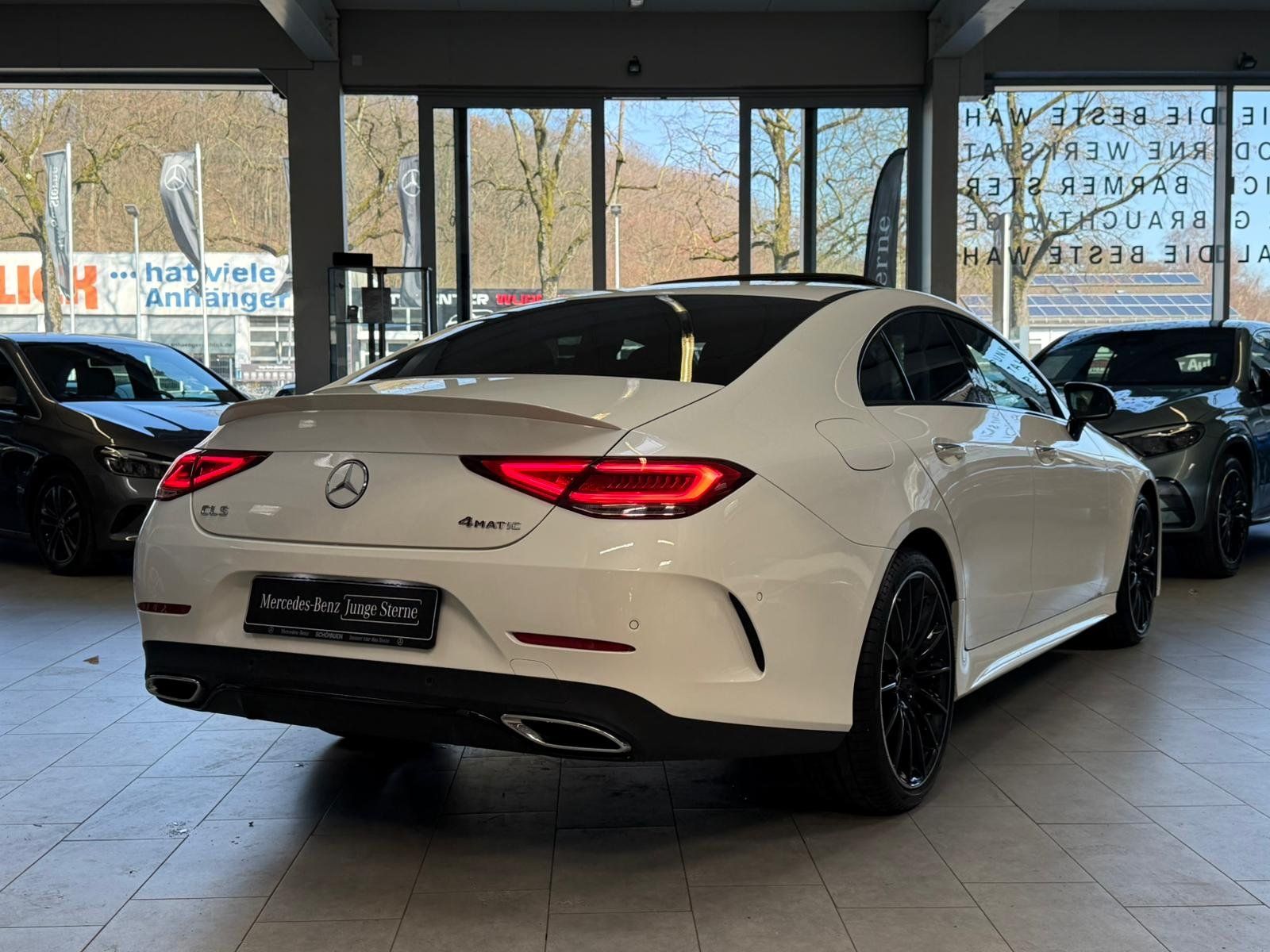Fahrzeugabbildung Mercedes-Benz CLS 400 d 4M AMG DISTR+BURM+NIGHT+SHD+MBEAM+FAP