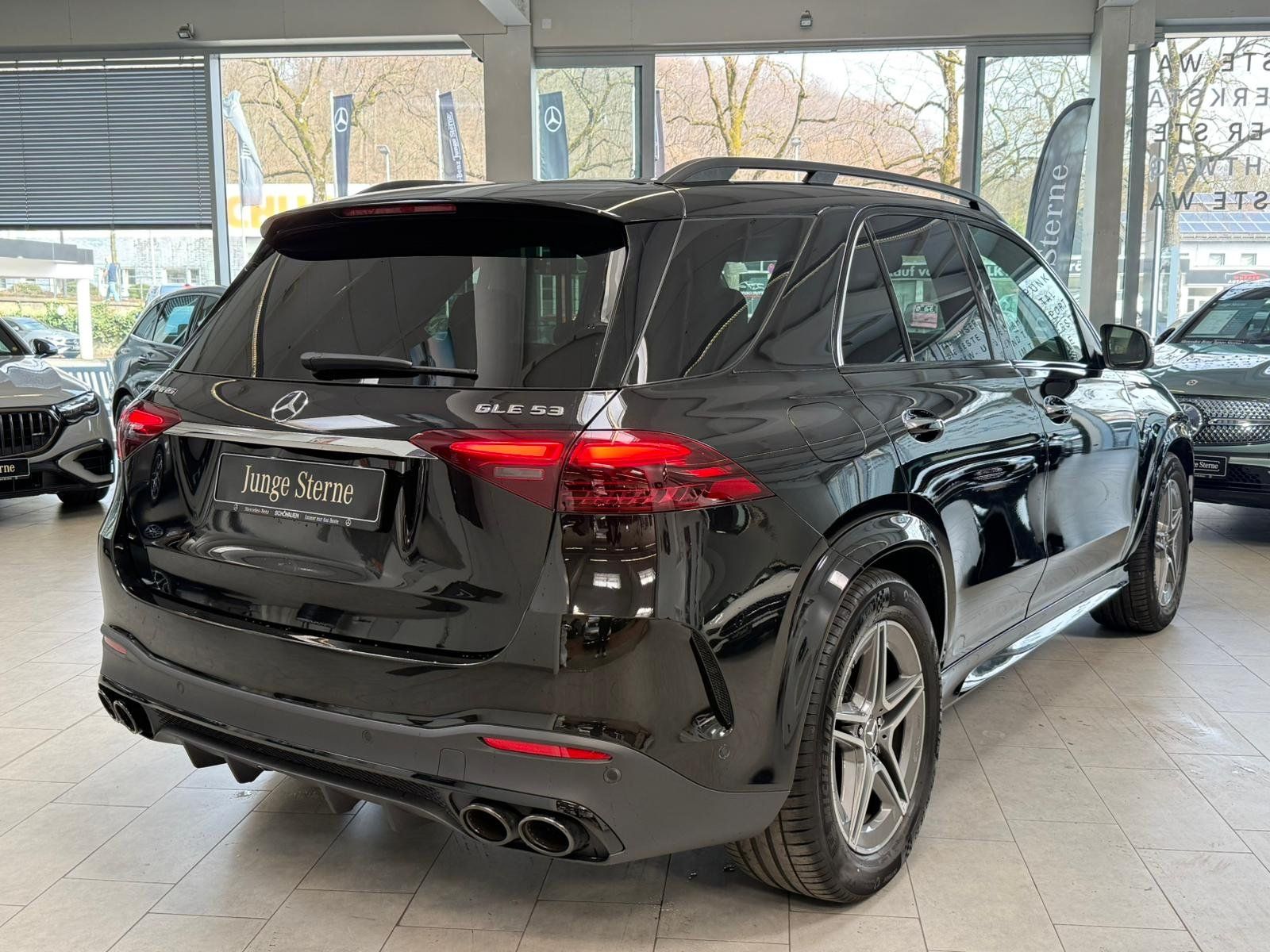 Fahrzeugabbildung Mercedes-Benz GLE 53 4M+ PANO+HUD+BURM+AHK+DISTR+MBEAM+NIGHT