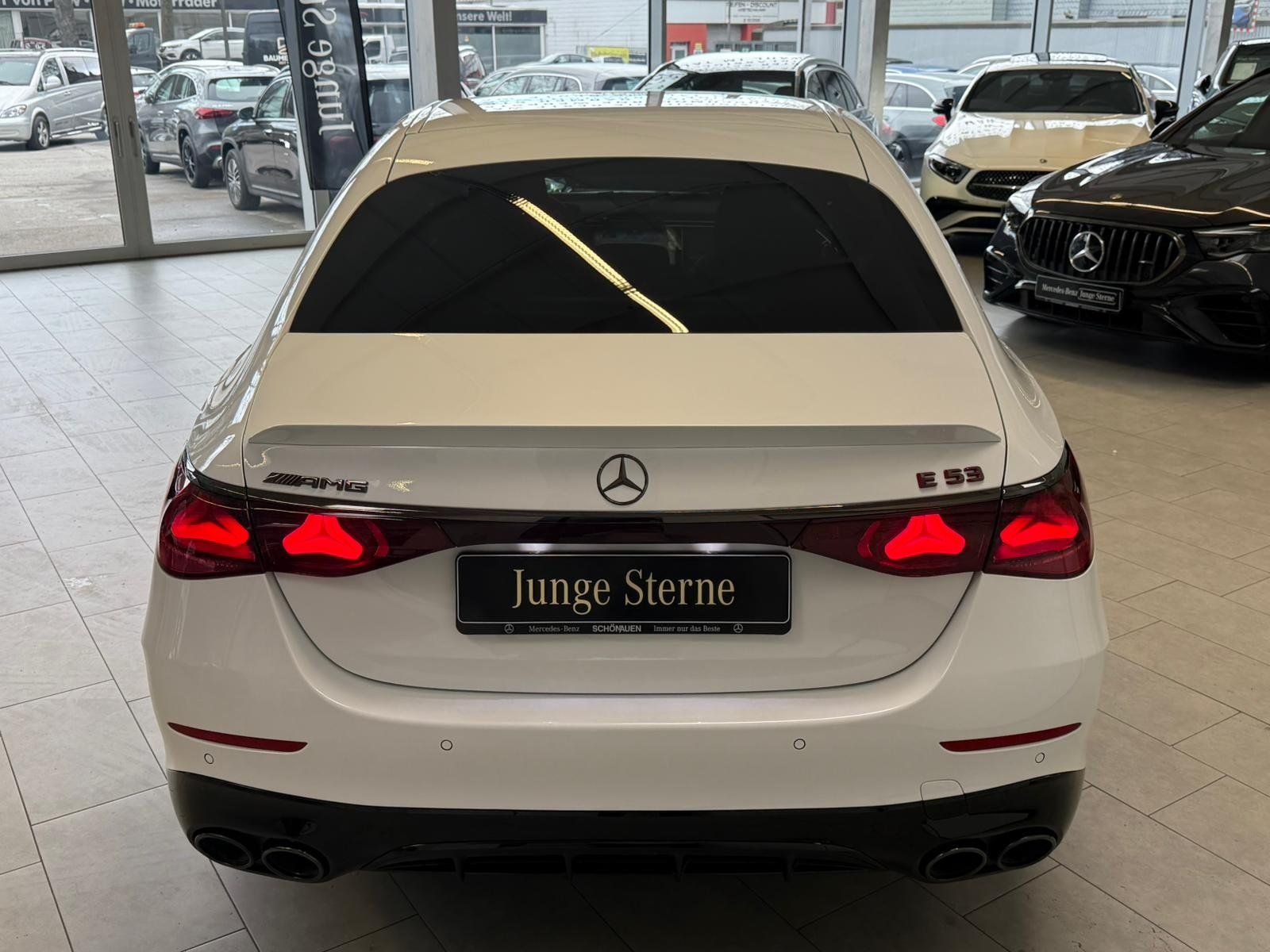 Fahrzeugabbildung Mercedes-Benz E 53 Hybrid 4M+ NIGHT+BURM4D+FAP+DISTR+MEMORY