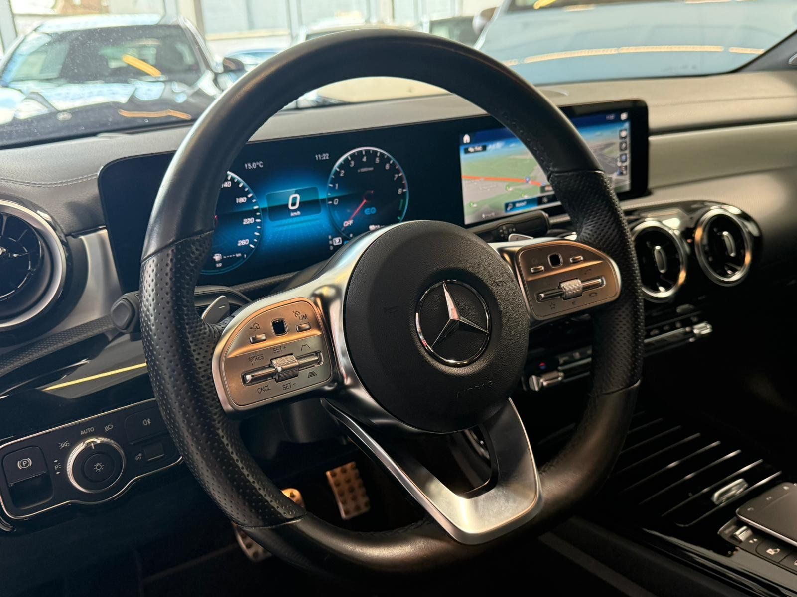Fahrzeugabbildung Mercedes-Benz CLA 250e Coupé AMG DISTR+FAP+MBEAM+KEYLESS+HUD