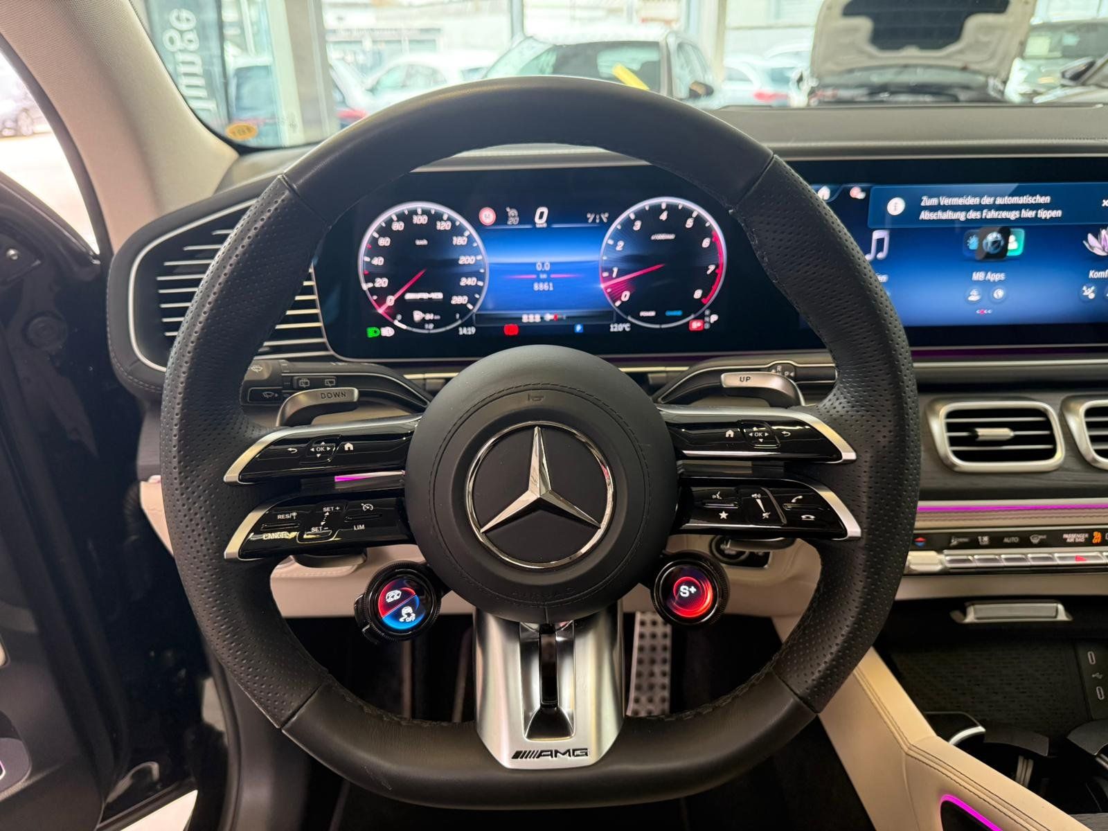 Fahrzeugabbildung Mercedes-Benz GLE 53 4M+ AMG NAPPA BEIGE+AHK+PANO+BURM+STDHZ